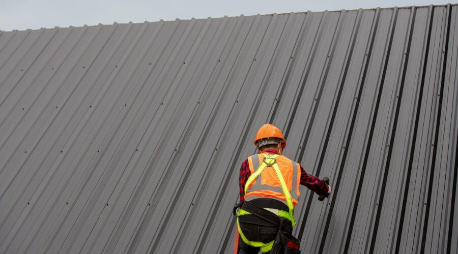 Professional metal roof installation services in Moores Hill, IN